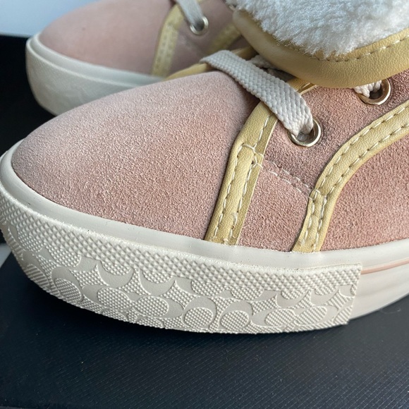 🛎️ Clearance Coach Citysole Foldover High Top Platform Sneaker 6 - Picture 2 of 14